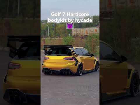 Golf 7 Hardcore bodykit by hycade #hycade #golfgti #vwgolfpassion #vwgti #vwbrasil #vwbuddies #gti