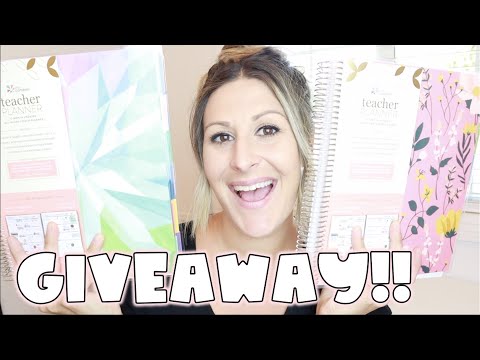 BACK TO SCHOOL TARGET GIVEAWAY!! - Erin Condren planners, teacher supplies, and MORE!!