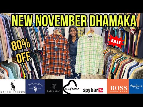 🥵100% Original Shirts Dhamakedar Discount | Plush Fabric | Branded Clothes | Goregoan | Mumbai