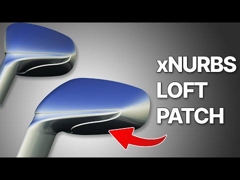 WHEN to USE Loft, Patch or xNURBS in Plasticity?