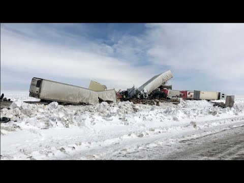 Chaos in New York Today! Major Snow Storm Causing Traffic Crashes in Pennsylvania