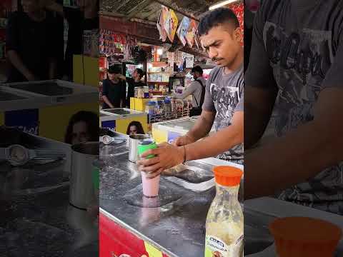 Refreshing rose Milk sarbath #shorts #experiment #ashusir #scienceandfun #hack #funny #sharbat