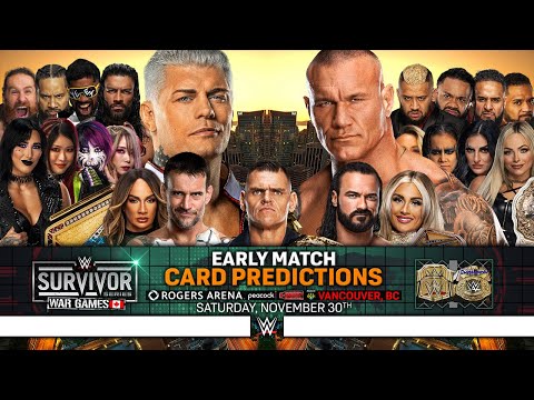 WWE Survivor Series 2024 - Early Card [v3]