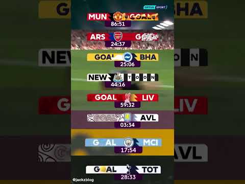 24/25英超比分牌入球動畫New PL Scoreboard Animation❗️