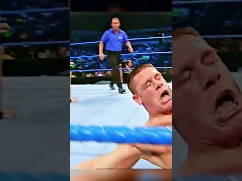 BROCK LESNAR VS JOHN CENA - WWE Smackdown 2003 Wrestling Highlights Throwback #wwe #shorts