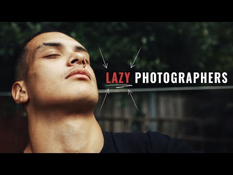 STOP BEING A LAZY PORTRAIT PHOTOGRAPHER!