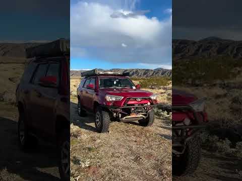 Southern California Desert Mountains #overlanding #camping #4runner