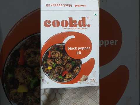 Instant black pepper chicken kit taste was 😋😋👌👌👌#pepperchickenrecipe #pepperchicken #chicken