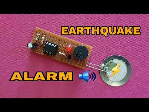 How to make a earthquake alarm|| Simple|| With 555 IC|| By Technical Tushar.