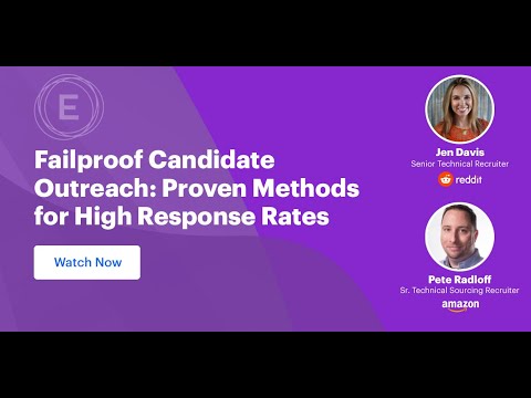 Failproof Candidate Outreach: Proven Methods for High Response Rates