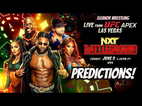 WWE NXT Battleground 2024 Predictions | Eleanor Wrestling