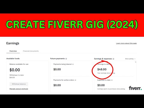 Create FIVERR GIG Easily In PC | 2024