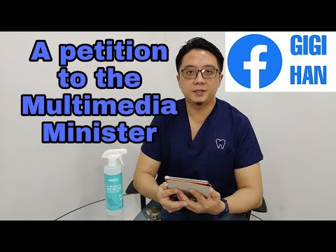 A petition to the Multimedia Minister, Dato' Saifuddin Abdullah