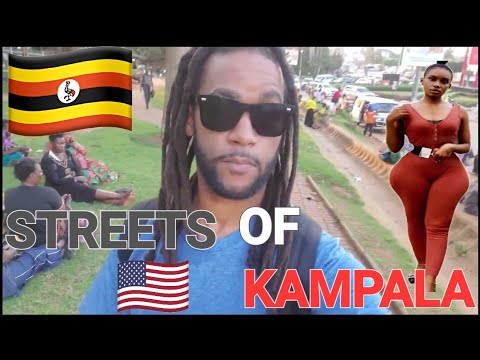 BLACK AMERICAN @ STREETS OF Kampala UGANDA 🇺🇬 AFRICA 4K CHAOS!! 2025 @WillieFungo