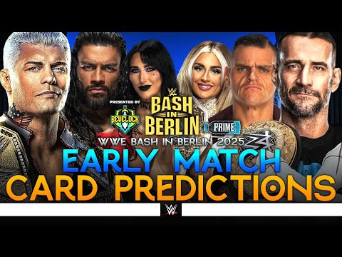 WWE Bash in Berlin 2025 - Match Card Predictions | Bevelock