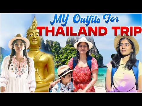 What I wore for my Thailand trip?|western wear outfits|outfits for vacation no short clothes|Ramya.