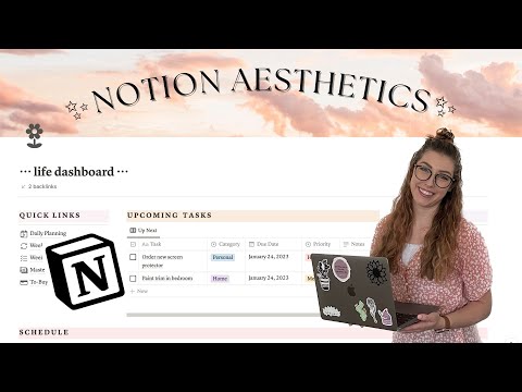 How I Make My Notion Aesthetic 💫 (Tips for Minimal + Clean Notion Setup)