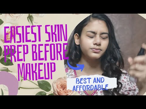 EASIEST Skin PREP before Makeup| BEST & AFFORDABLE | EASY STEPS @beshinywithdivya62