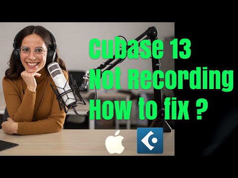 How to fix Not recording Cubase 13 # Nuendo 13 No Input in Cubase 2024 MACOS X