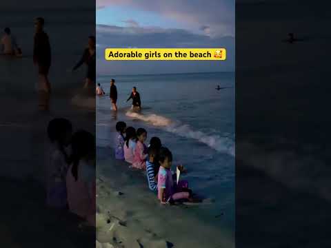 Cute Little Beach Girls in Thailand