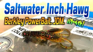 [Berkley PowerBait Saltwater Inch Hawg] How to fish? [Saltwater Jetty Fishing]