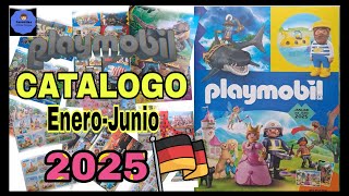 CATÁLOGO . Playmobil. Enero-Junio del 2025. Catálogo alemán. Novedades 2025.