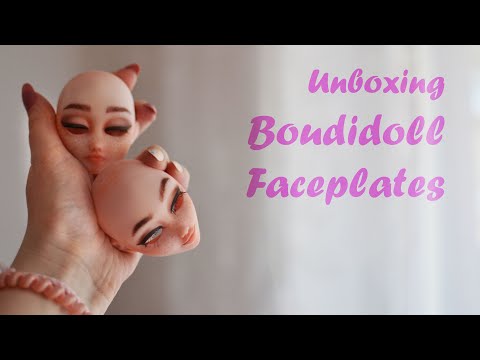 BJD Unboxing ~ BRAND NEW BOUDIDOLL Faceplates