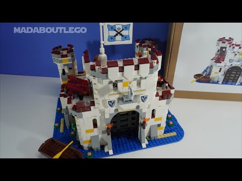 Medieval Theme Pirate Castle MOC Set