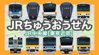 Japanese Trains for Kids - JR Chuo Line