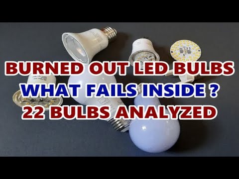 LED Bulb burnout - what fails inside?