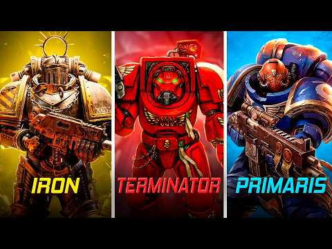 EVERY SINGLE Space Marine Power Armour Type Explained!