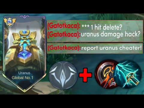 DAMAGE URANUS IN SOLO RANKED GAME! EASY CARRY TOXIC TEAM MATCH!!