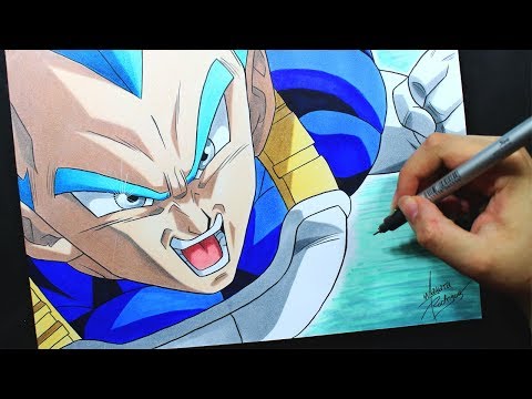 Speed Drawing - Vegeta [DRAGON BALL SUPER]