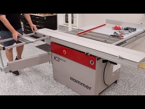 I sold my SawStop for a slider // Hammer K3 Winner Assembly