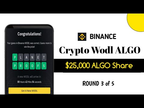 Binance crypto wodl complete answers | Crypto wodl 6,7 letters word | Crypto wodl Eco Friendly Rnd 3