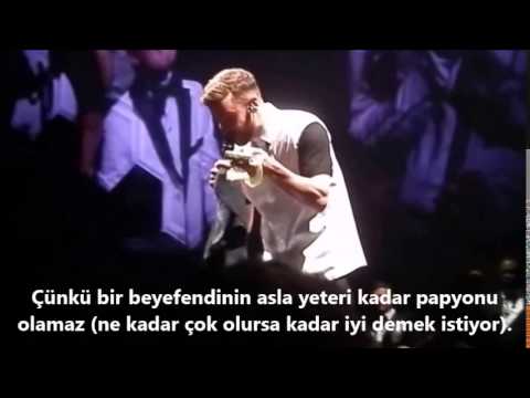 Justin Timberlake ve ona papyon hediye eden 10 yaşındaki hayranı Sal