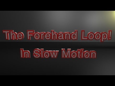 The Forehand Loop - In Slow Motion