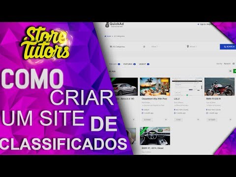 Como criar um site de Classificados ‹ 2018 ›