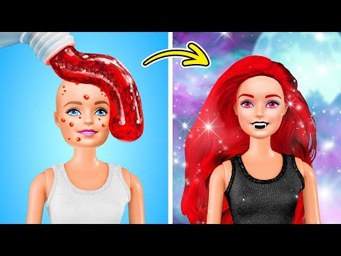 Extreme VAMPIRE MAKEOVER! Vampire is in LOVE WITH ME?! School  Stories by La La Life Emoji