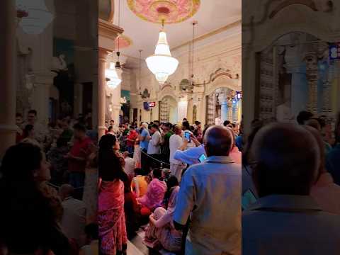 Iscon temple Vrindavan #harekrishnamantra jap #vuralvideo #youtubeshorts #trending #reels