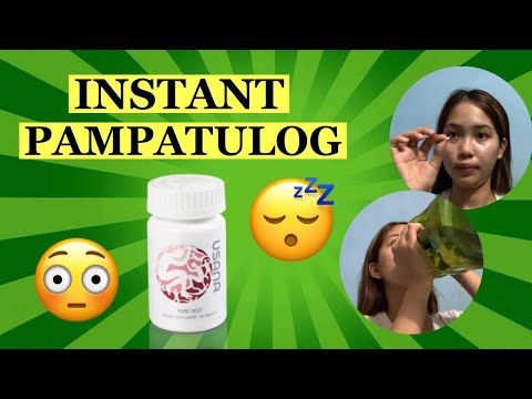 GAMOT PAMPATULOG / USANA PURE REST REVIEW / MELATONIN SUPPLEMENT