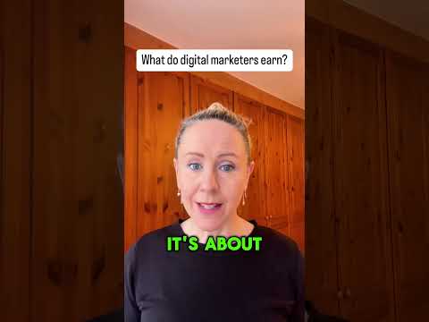 What do digital marketers earn?