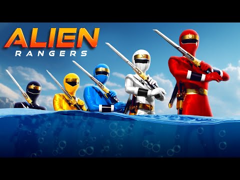 Power Rangers From another planet living underwater