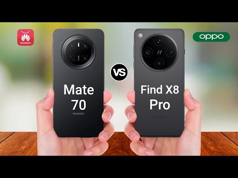 Huawei Mate 70 vs Oppo Find X8 Pro