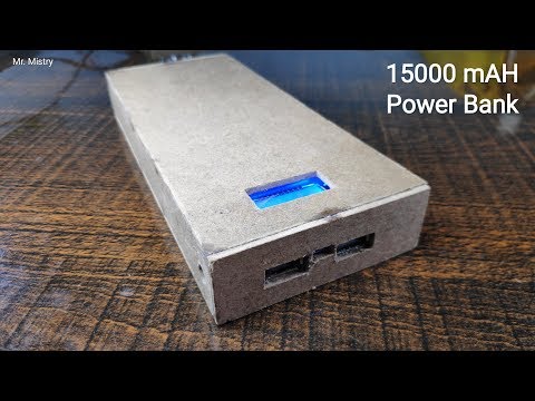 DIY Power Bank | Make 15000 mAh Power bank