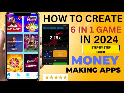 Create Your New Own 6 In 1 Prediction Game Website I Start Online Earning | Earning App | Color Game