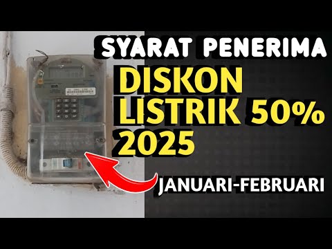 Syarat Penerima Diskon Listrik 2025