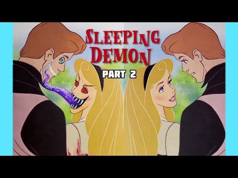 Twisted Disney🤫 The SLEEPING DEMON Full Book Pt.2 #art #disney #creative #sleepingbeauty