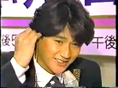 近藤真彦☆大将☆歌謡祭☆黒柳さん！泣いちゃったもん！中森明菜