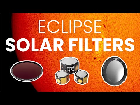 Best Filters for the ECLIPSE: Glass vs. Solar Film